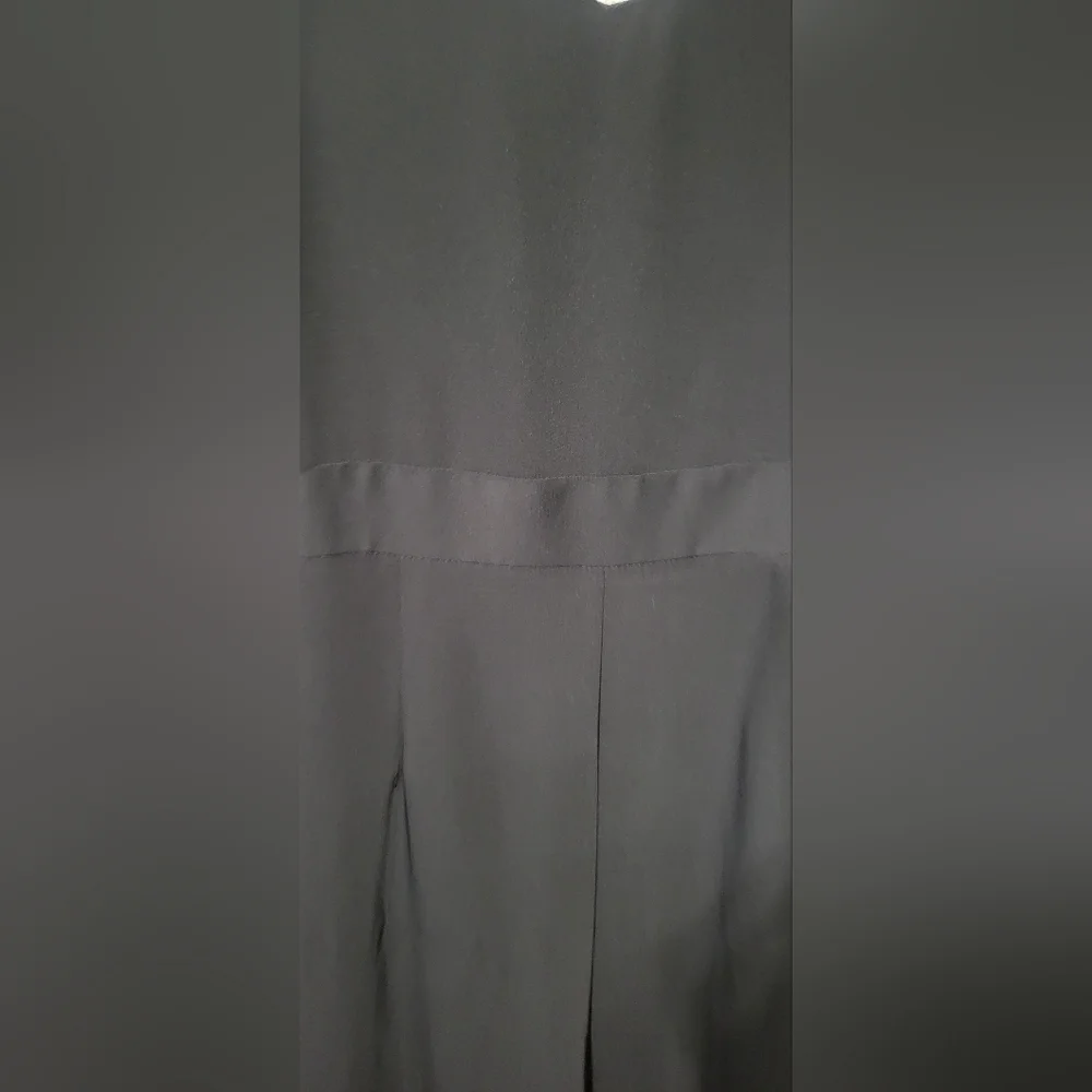 RIVER ISLAND black Wide Leg Jumpsuit Size 12  EUC - Picture 7 of 16